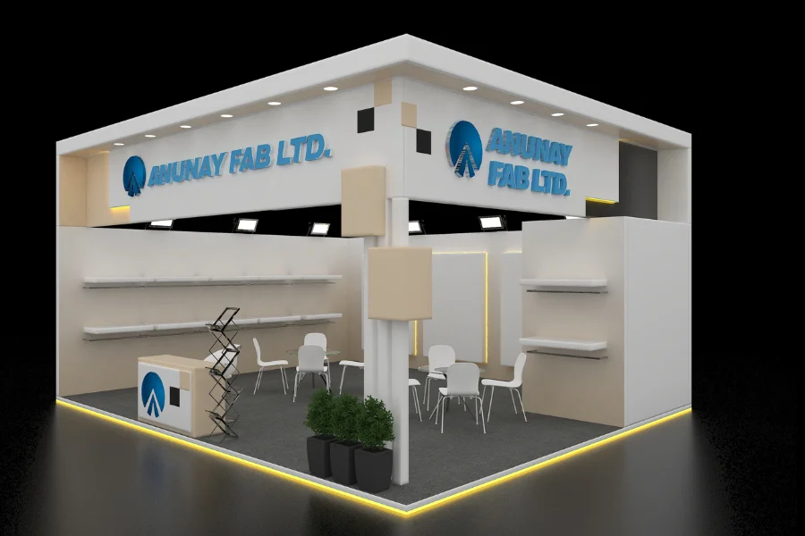 3D booth design at Anunay