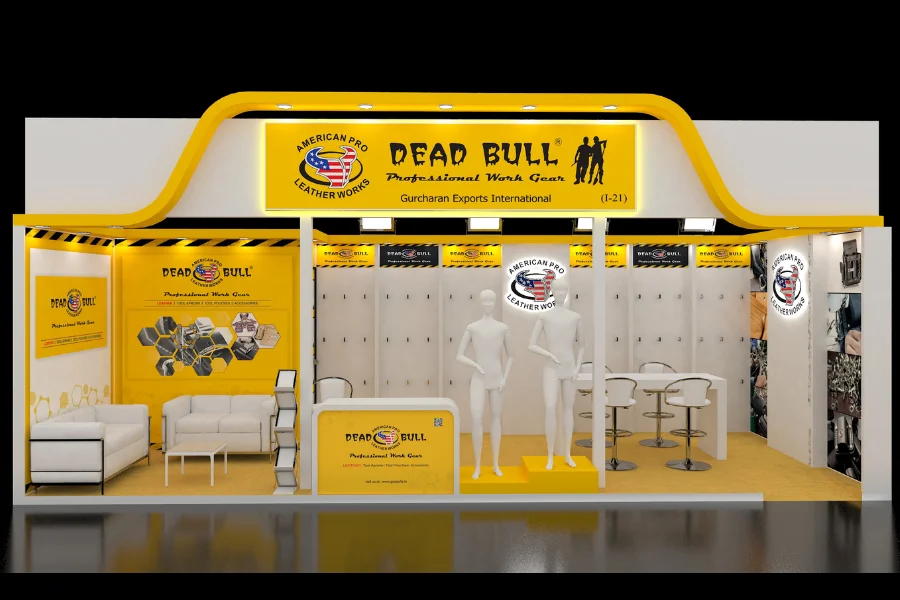 3D booth design at Dead bull