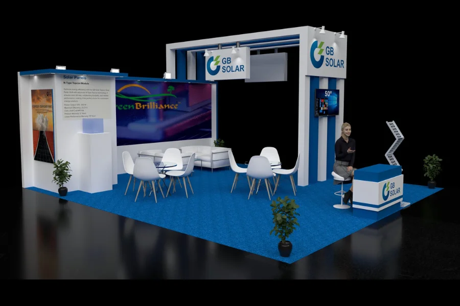 3D exhibition booth design 10