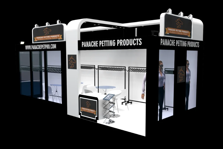 3D exhibition booth design 6