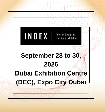 INDEX Interior Design &amp; Furniture Exhibition 2026
