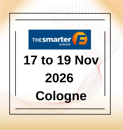 The smarter E Europe 2026 Booth Builder