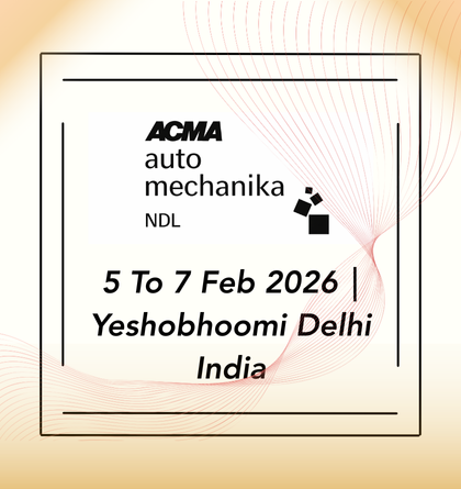 ACMA Automechanika New Delhi 2026
