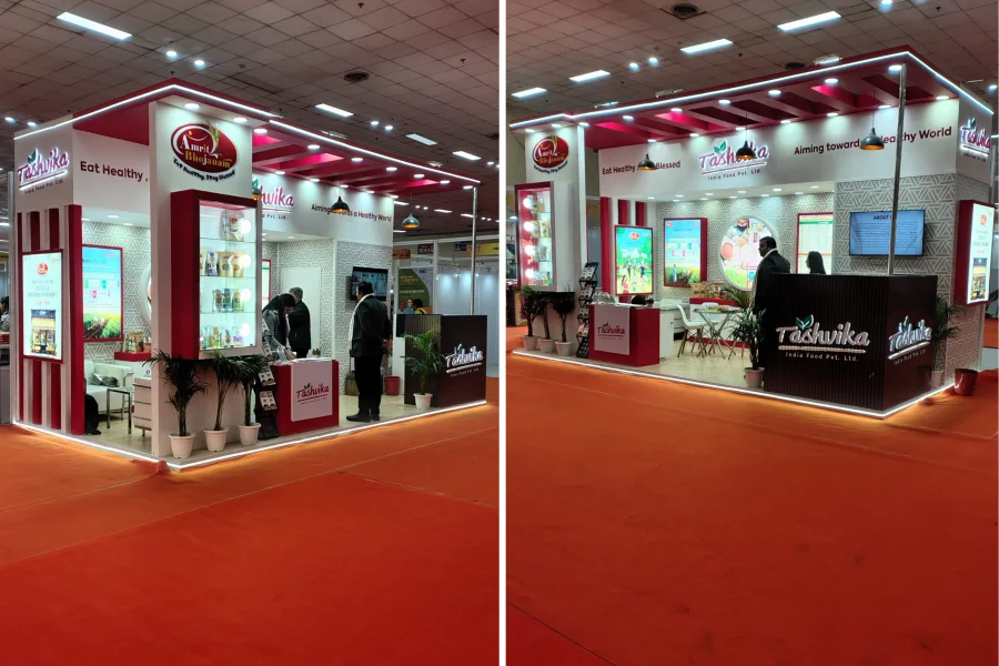 Tashvika Booth Design at Arogyam 2026