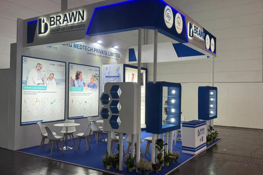 Brawn Booth Design at Medica 2025