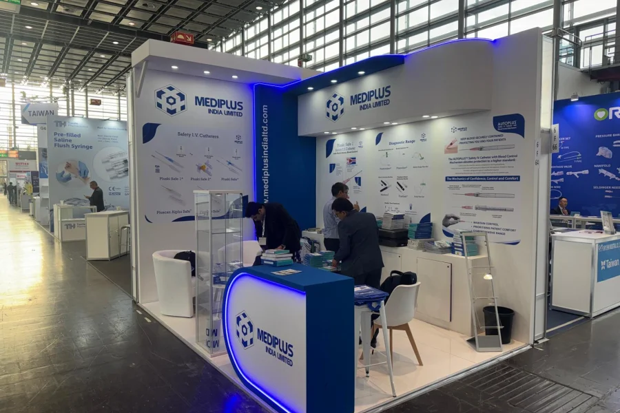 MEDIPLUS Booth Design at Medica 2025