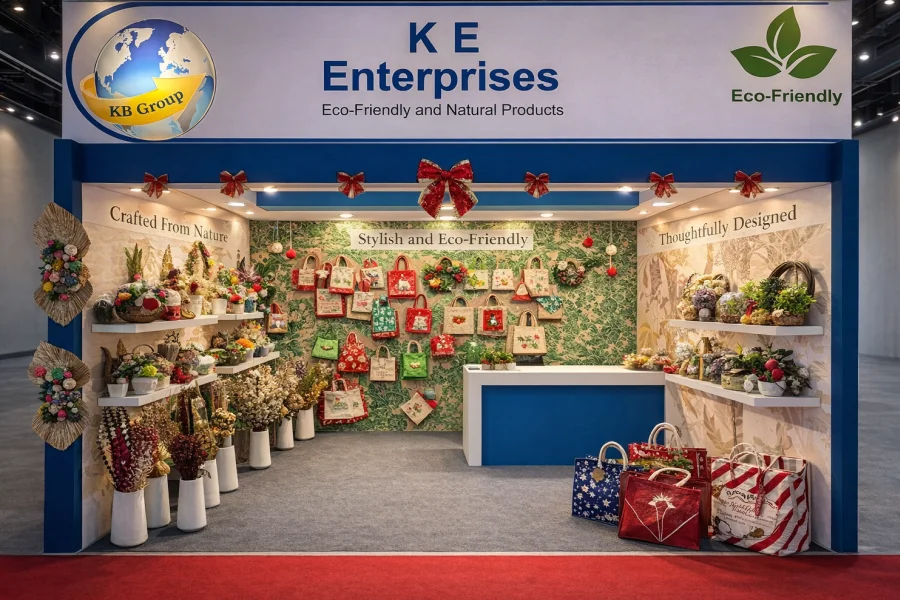 K.E Enterprise - Christmasworld Frankfurt Messe Nuremberg Germany
