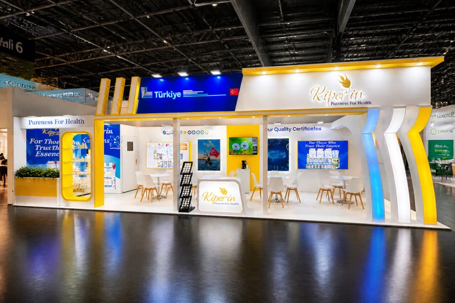 Kiperin Vitafoods Europe, Barcelona, Spain Booth Design at Vitafoods Europe, Barcelona, Spain
