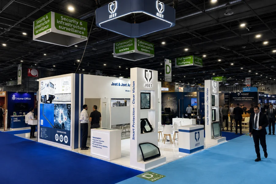 Jeet Booth Design at Eurosatory Paris, France