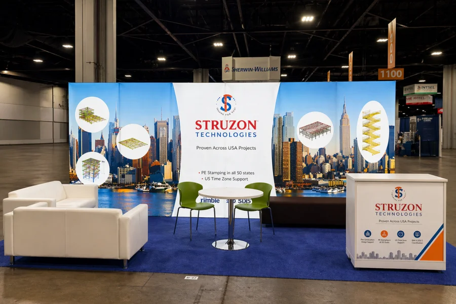 Struzon Booth Design at NASCC, USA