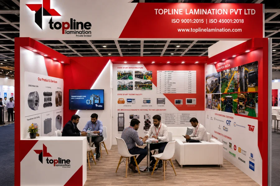 Topline Lamination Booth Design at CWIEME Berlin
